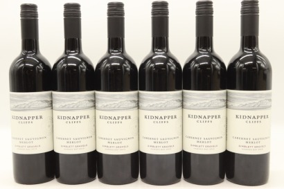 (6) 2013 Kidnapper Cliffs Cabernet Sauvignon - Merlot, Gimblett Gravels