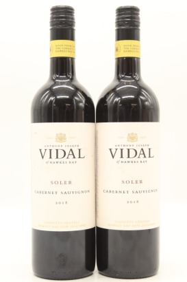 (2) 2018 Vidal Estate Joseph Soler Cabernet Sauvignon, Gimblett Gravels