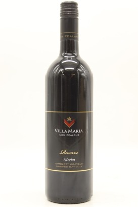 (1) 2014 Villa Maria Reserve Merlot, Gimblett Gravels