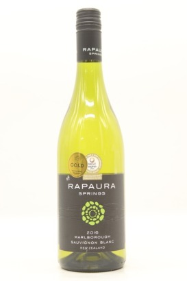 (1) 2016 Rapaura Springs Classic Sauvignon Blanc, Marlborough