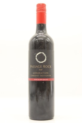 (1) 2020 Passage Rock Generation Cabernet Sauvignon, Waiheke Island