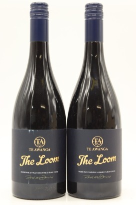 (2) 2020 Te Awanga Estate 'The Loom' Reserve Syrah, Hawke's Bay