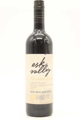 (1) 2013 Esk Valley Winemakers Reserve Merlot - Cabernet - Malbec, Gimblett Gravels