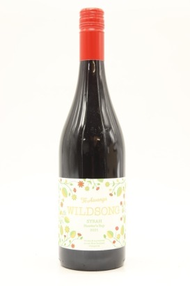 (1) 2021 Te Awanga 'Wildsong' Syrah, Hawke's Bay