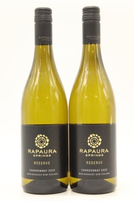 (2) 2023 Rapaura Springs Reserve Chardonnay, Marlborough