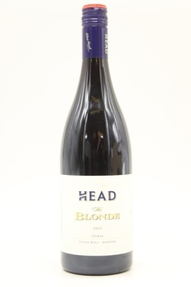 (1) 2017 Head Wines The Blonde Single Vineyard Stonewell Shiraz, Barossa Valley