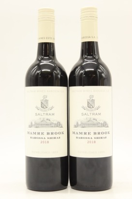 (2) 2018 Mamre Brook 'Saltram' Shiraz, Barossa Valley