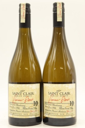 (2) 2021 Saint Clair Pioneer Twin Hills Block Chardonnay, Omaka Valley