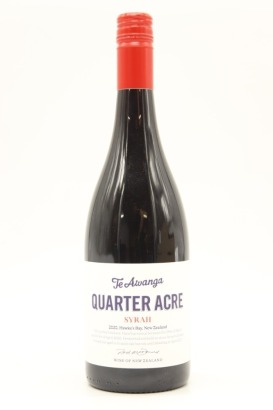 (1) 2020 Te Awanga Quarter Acre Syrah, Hawke's Bay