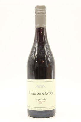 (1) 2020 Limestone Creek Pinot Noir, Waipara