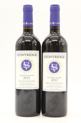 (2) 2013 Stonyridge Vineyard Larose, Waiheke Island