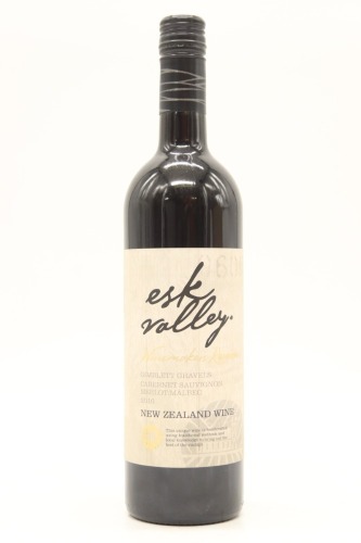 (1) 2016 Esk Valley Winemakers Reserve Cabernet - Merlot - Malbec, Gimblett Gravels