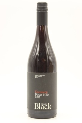 (1) 2019 Black Estate Damsteep Pinot Noir, North Canterbury