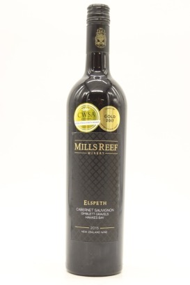 (1) 2015 Mills Reef Elspeth Cabernet Sauvignon, Gimblett Gravels