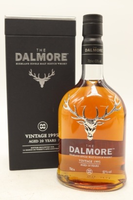 (1) 1995 The Dalmore 20 Year Old La Maison Du Whisky 60th Anniversary Single Malt Scotch Whisky, 53% ABV (GB)