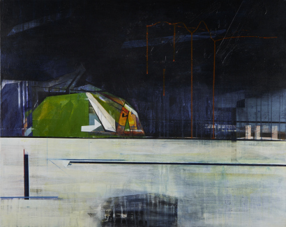 KEREN COOK Land Planes Abstract