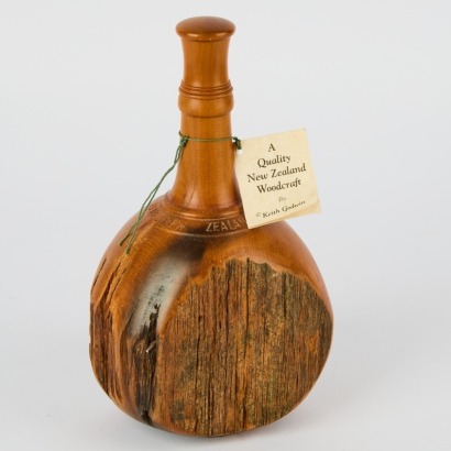 A Keith and Rosemary Godwin Totara Post Bottle