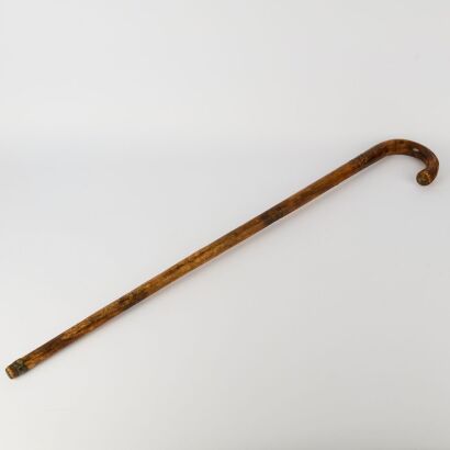 A Carved Walking Stick