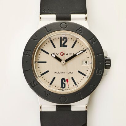 Aluminium Cased, 38mm Bvlgari Automatic Wristwatch, circa 1998