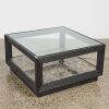 A Soren Liv Zephyr Coffee Table With Marble Shelf - 2