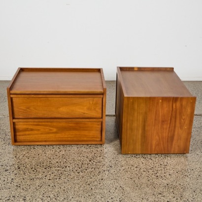 A Pair of Mid-Century Style Nightstands