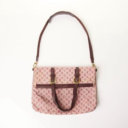 Louis Vuitton, Monogram Mini Lin Fran&ccedil;oise Shoulder Bag