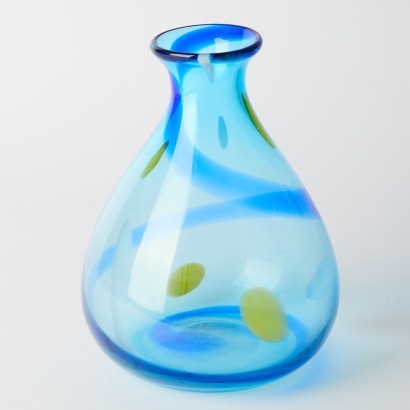 A Hand Blown Art Glass Vase