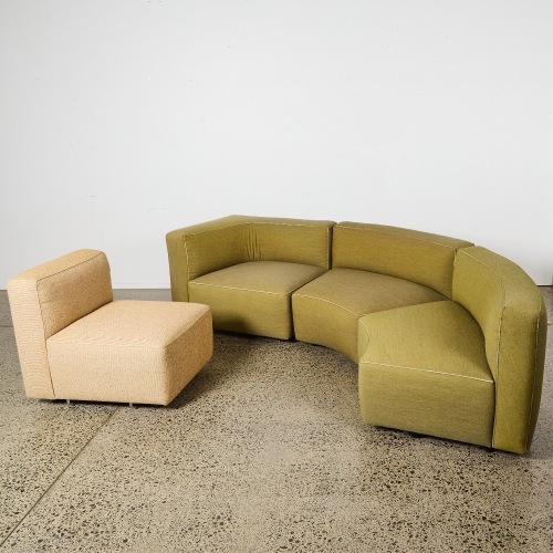 An Andreu World 4 Piece Modular Sofa