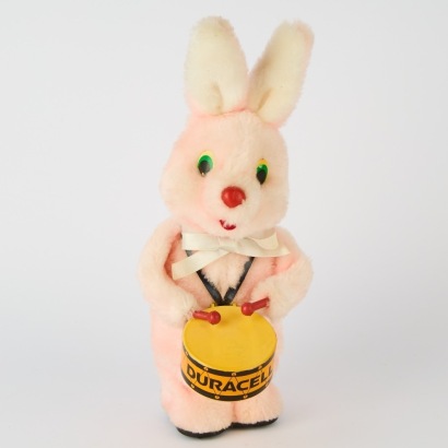 A Vintage Battery-Operated Duracell Pink Bunny