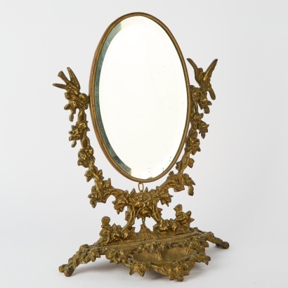 An Art Nouveau Vanity Mirror