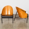 A Pair of Pratfall Lounge Chairs by Philippe Starck for Driade - 2