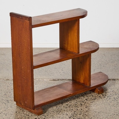 An Art Deco Three Tiered Bookshelf