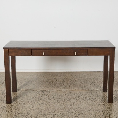 A Console Hall Table With Drawer