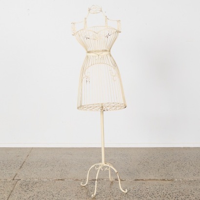 A Vintage Style Metal Mannequin