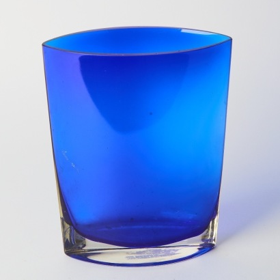 A Cobalt Blue Vase