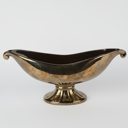 A Large Mirrored Pottery Vase By Beswick
