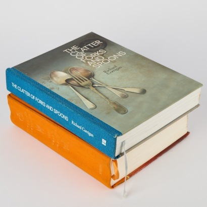A Pair of Cookbooks The Clatter of Forks and Spoons by Richard Corrigan and The Cooks Companion By Stephanie Alexander