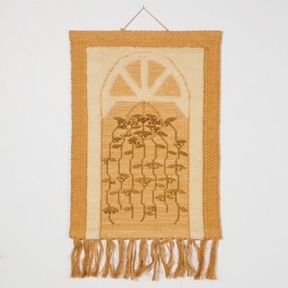 A Don Freedman Style Jute Wall Hanging