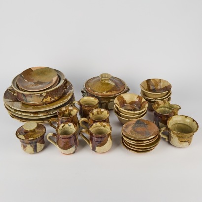 A Ceramic Dinner Set by Holly Houston