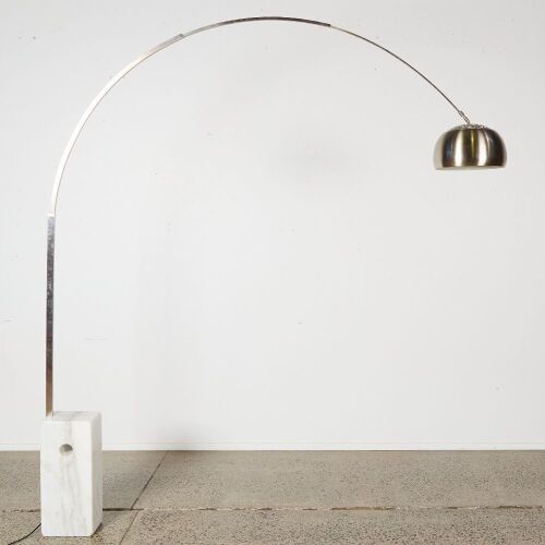 An Arco Floor Lamp in the Style of Archille Castiglioni AF