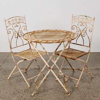 A Rustic French Bistro Setting