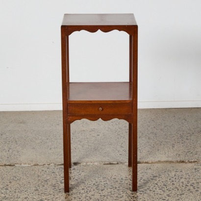 A Solid Mahogany Entrance Way Stand