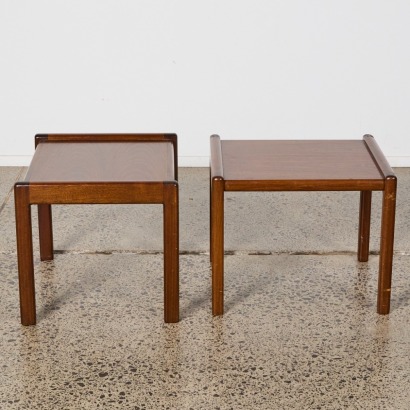 A Pair of Mid-Century Danske Mobler Side Tables