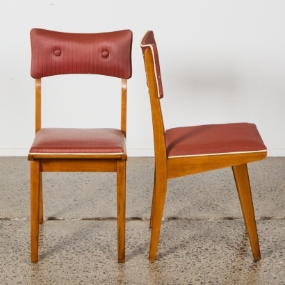 A Pair of Atomic Mid-Century Chairs