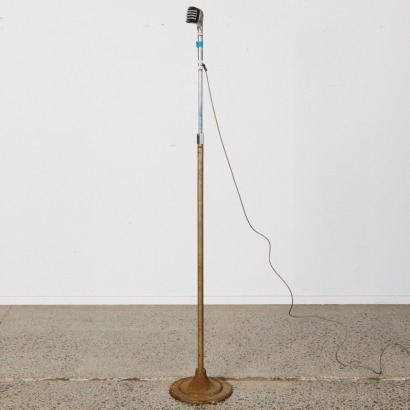 A Vintage Microphone and Stand