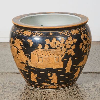 A Chinoiserie Fish Bowl