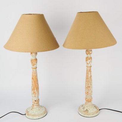 A Pair of Le Forge French Country Lamps
