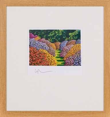 A Karl Maughan Signed Small Zig Zag Road