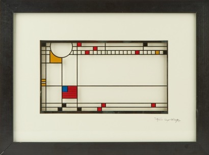 A Frank Lloyd Wright Avery Coonly Playhouse Window Reproduction