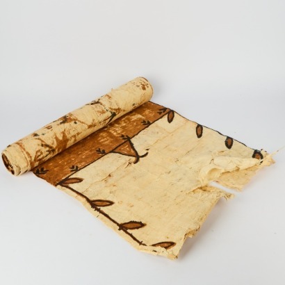 A Pacific Island Long Tapa Cloth